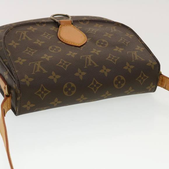 LOUIS VUITTON Monogram Saint Cloud GM Shoulder Bag M51242 LV Auth 43454 - Picture 6 of 16